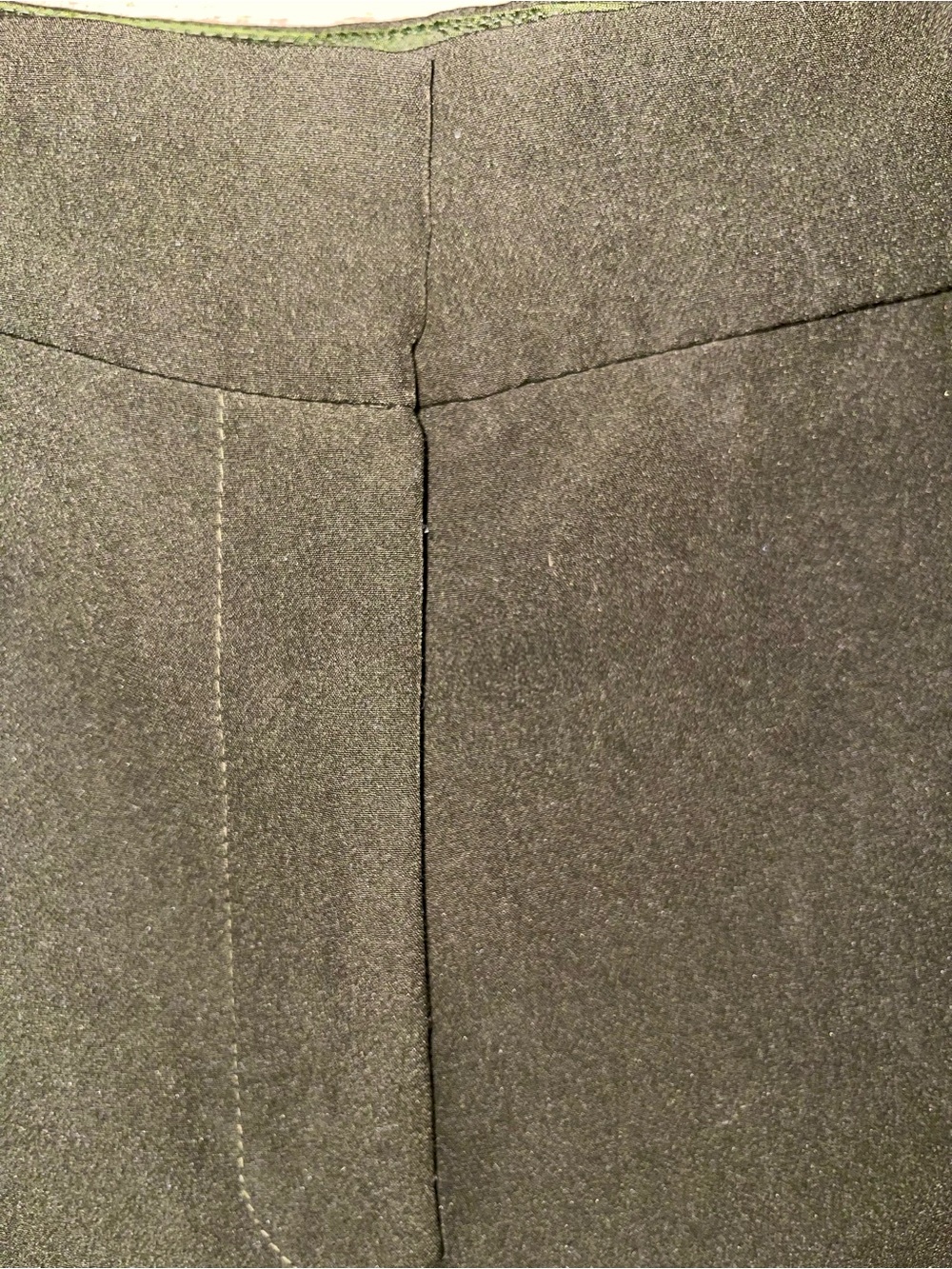 Nine Eight New York Size 16 Dark Olive Brown Straight Leg Career Pants Fall Chic - Picture 3 of 11